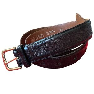 CUSTOM CLASSICS Vintage Full Grain Leather Belt